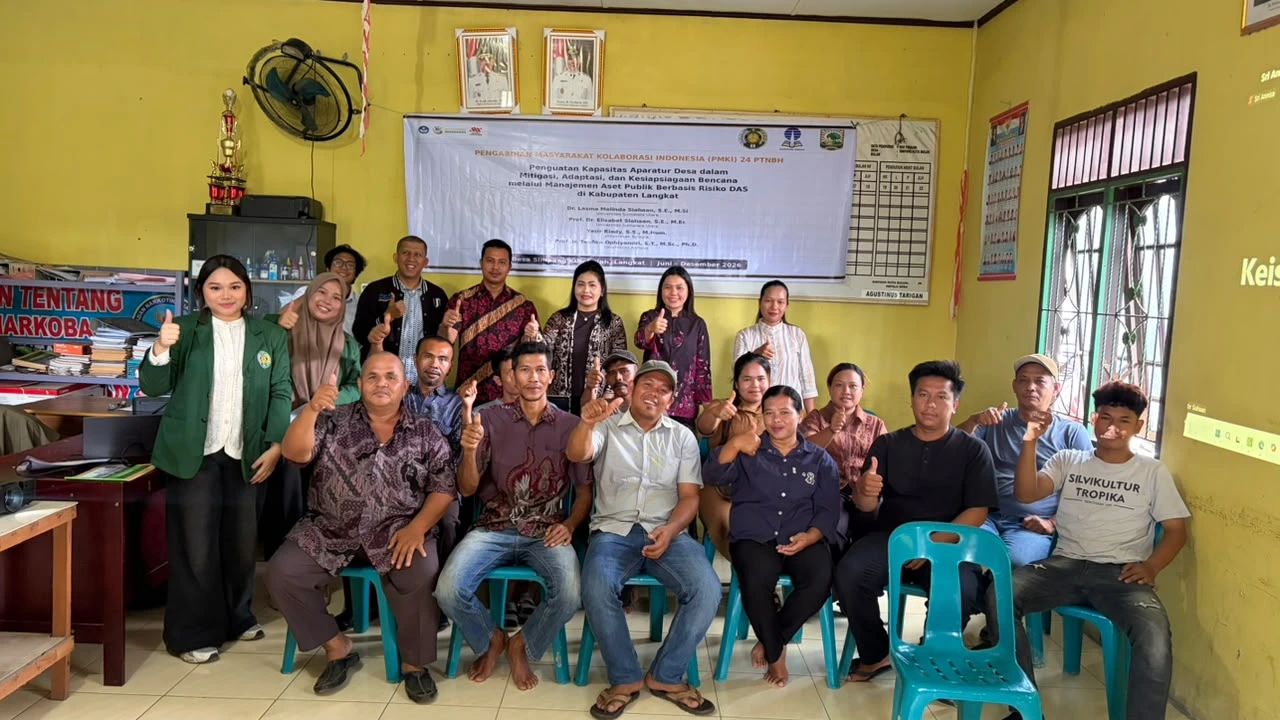 USU, UT, and UNAND Strengthen Disaster Preparedness of Village Officials in Langkat through Risk-Based Public Asset Management